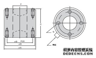 日本NTS  LRM-50N称重传感器产品尺寸